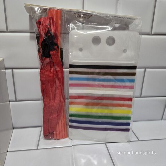 Pride LGBTQ Drink Pouch with Lanyard And Straw Lot Of 6 - Picture 4 of 5